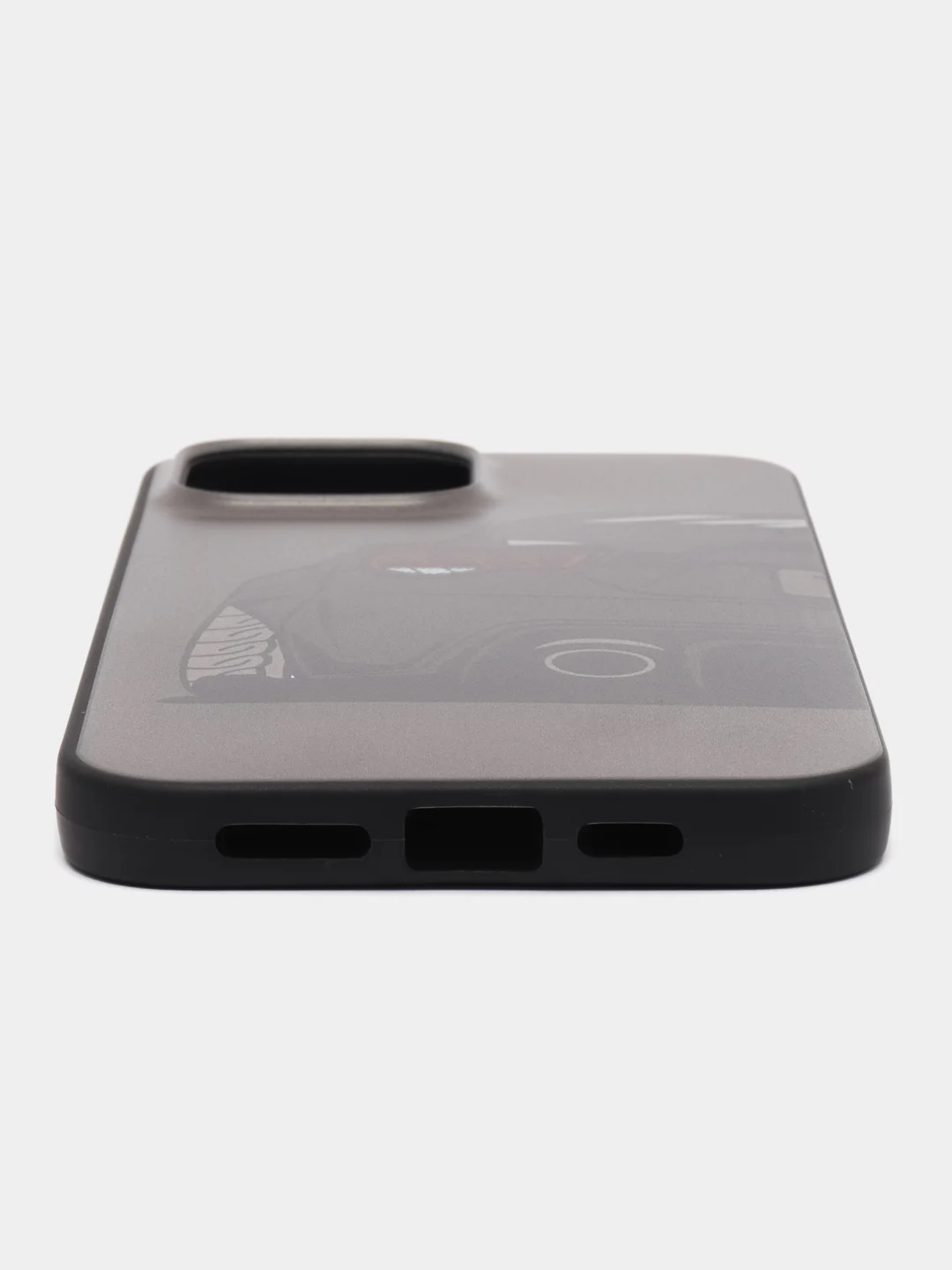 Черный чехол iPhone X/XS, 11, 12, 13, 14, Pro, Pro Max