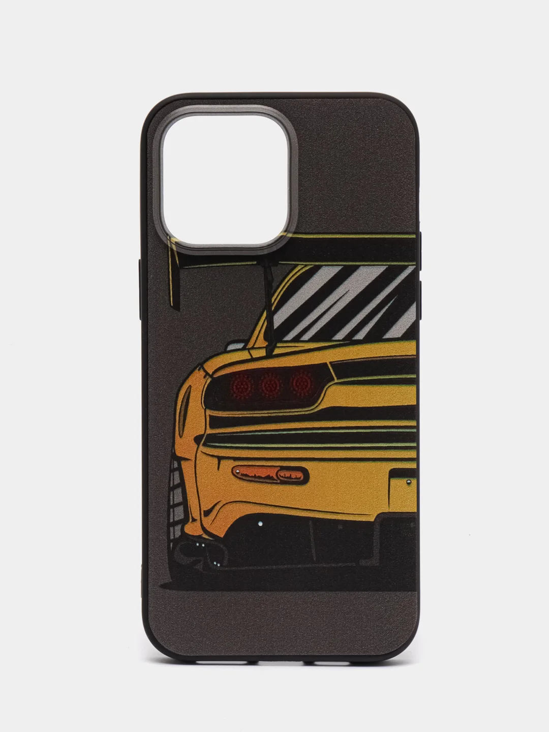Желтый чехол iPhone X/XS, 11, 12, 13, 14, Pro, Pro Max