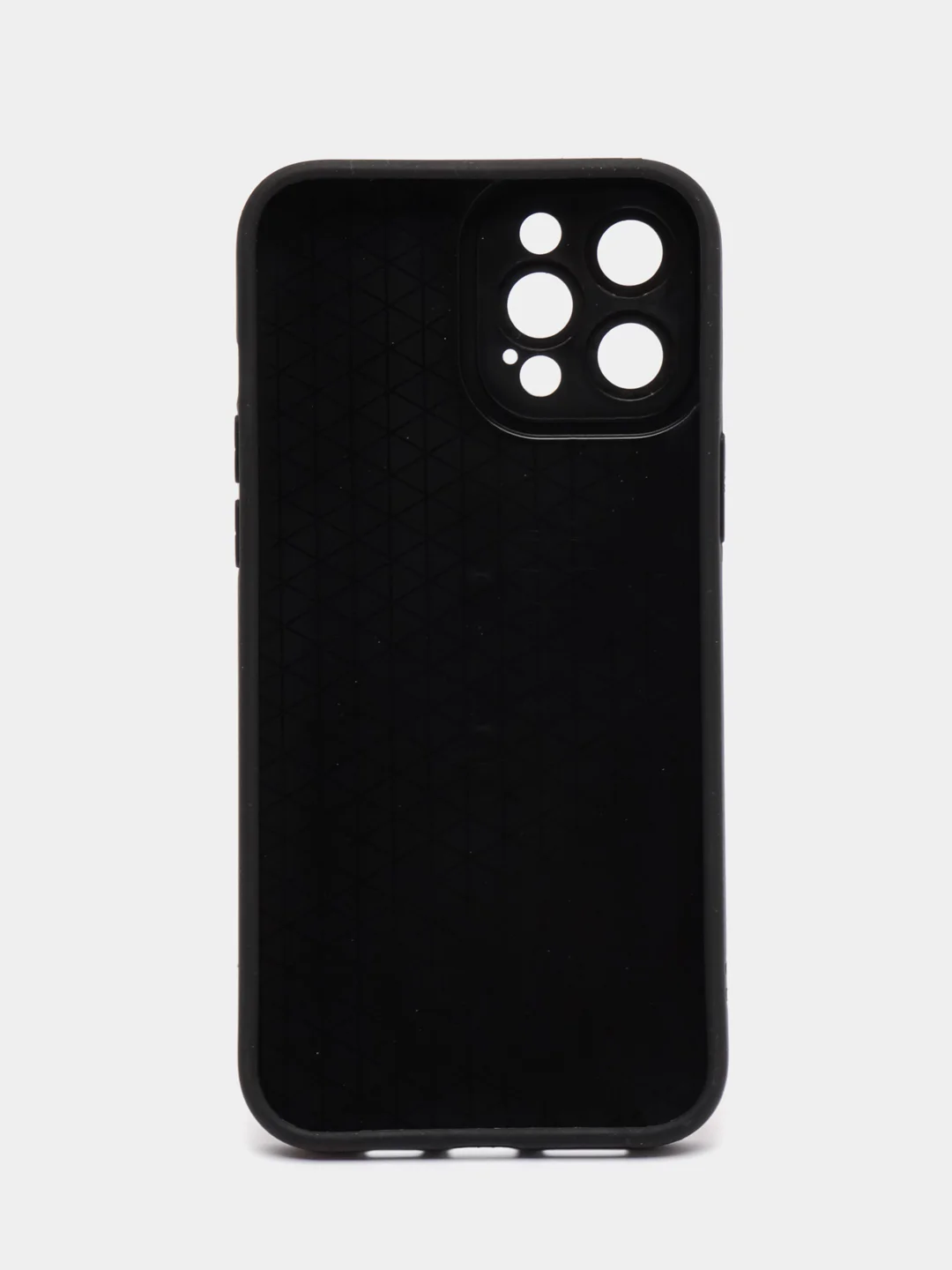 Угольный чехол на iPhone X/XS, 11, 12, 13, 14, 15 Pro, Pro Max, рифленый