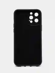 Угольный чехол на iPhone X/XS, 11, 12, 13, 14, 15 Pro, Pro Max, рифленый