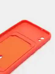 Коралловый чехол для Samsung Galaxy A10 (Самсунг Галакси А10), с карманом для карт