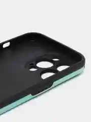 Голубой чехол iPhone 11, 12, 13, 14, Pro, Pro Max