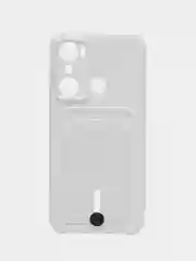 Белый силиконовый чехол для Infinix Hot 20i (инфиникс хот 20i)