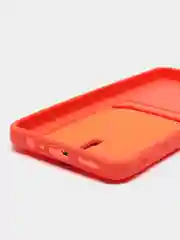 Коралловый силиконовый чехол для Realme C33 (Реалми С33), прозрачный
