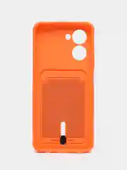 Манго силиконовый чехол для Realme C33 (Реалми С33), прозрачный
