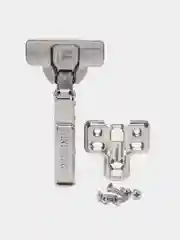 Петля мебельная, с доводчиком, Clip-on и Side-on, с амортизатором, быстросъемные петли