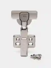 Петля мебельная с доводчиком, Clip-on и Side-on с амортизатором, быстросъемные петли