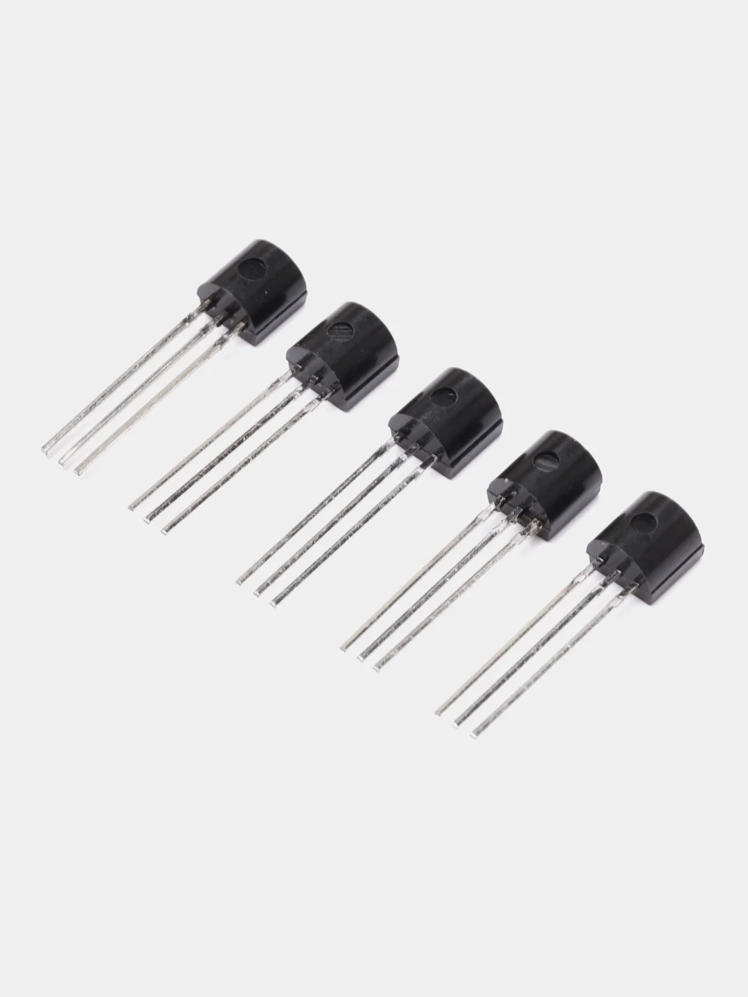 10 штук Транзистор BC556B (PNP 65V 0.1A 0.5W) TO-92
