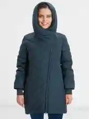 Индиго куртка женская, демисезонная, утепленная