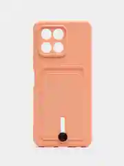 Пудровый силиконовый чехол для Huawei Honor X6/ X8 5G, Хонор X6/ X8 5 Джи, защита камеры