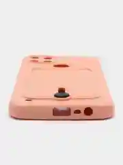 Пудровый чехол Realme C21Y, силиконовый, с защитой камеры, Реалми С21У