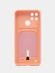Пудровый чехол Realme C21Y, силиконовый, с защитой камеры, Реалми С21У