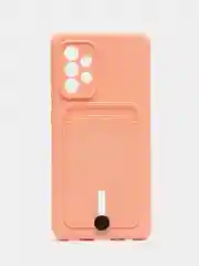 Пудровый чехол Samsung Galaxy A52 4G (Самсунг Галакси А52 4Ж) силиконовый, противоударный
