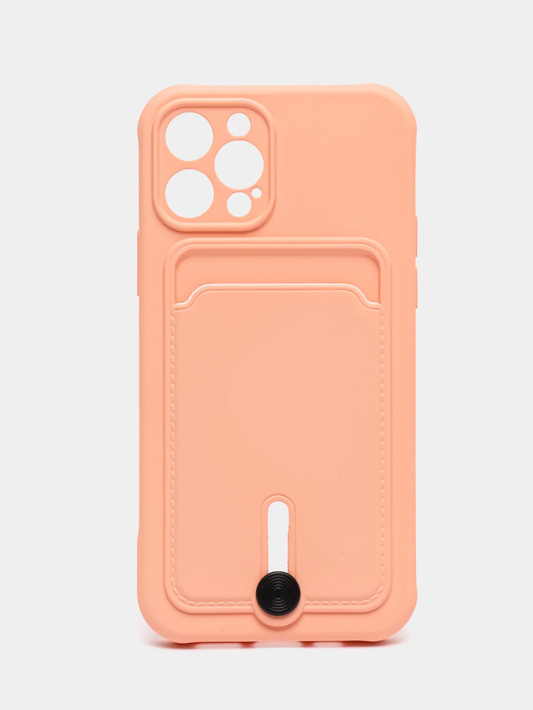 Пудровый защитный чехол для iPhone 12 Pro (Айфон 12 Про) силиконовый