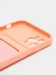 Пудровый защитный чехол для iPhone 12 Pro (Айфон 12 Про) силиконовый