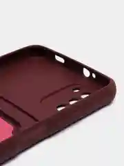 Тёмно-бордовый силиконовый чехол для Xiaomi POCO M3 (Сяоми Поко М3)