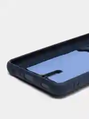 Темно-синий чехол Samsung Galaxy A52 4G (Самсунг Галакси А52 4Ж) силиконовый, противоударный