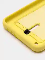 Желтый чехол Realme C21Y, силиконовый, с защитой камеры, Реалми С21У