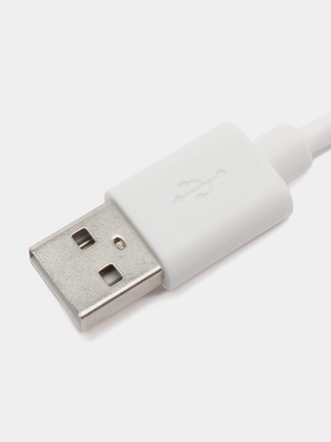 Кабель белый Usb 2.0-micro Usb, 1 м, Sonnen, медь, для передачи данных и зарядки, 513557