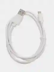 Кабель белый Usb 2.0-micro Usb, 1 м, Sonnen, медь, для передачи данных и зарядки, 513557