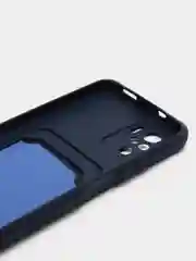Темно-синий силиконовый чехол для Xiaomi Redmi Note 10 4G/Note 10s (Сяоми Редми Нот 10 4G/Нот 10s)