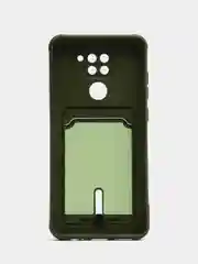Зелёный хаки силиконовый чехол для Xiaomi Redmi Note 9/10X 4G (Сяоми Редми нот 9/10Х 4G)