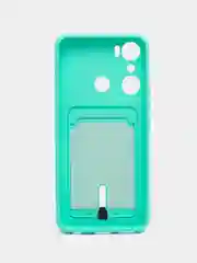 Мятный силиконовый чехол для Infinix Hot 20i (инфиникс хот 20i)
