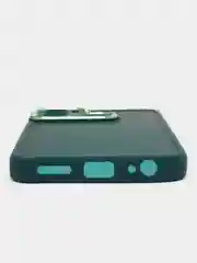 Морской чехол матовый для Infinix Hot 12i пластиковый, полупрозрачный, с глянцевой рамкой