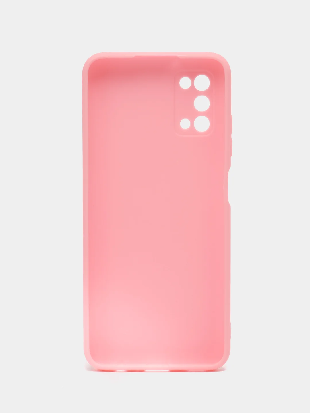 Розовый однотонный силиконовый чехол Samsung A22 A31 A70 A10 A30 A41 M62 S9+ S10 S20 Ultra