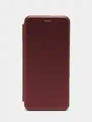 Багровый чехол-книжка для Honor X8A, Хонор Х8А