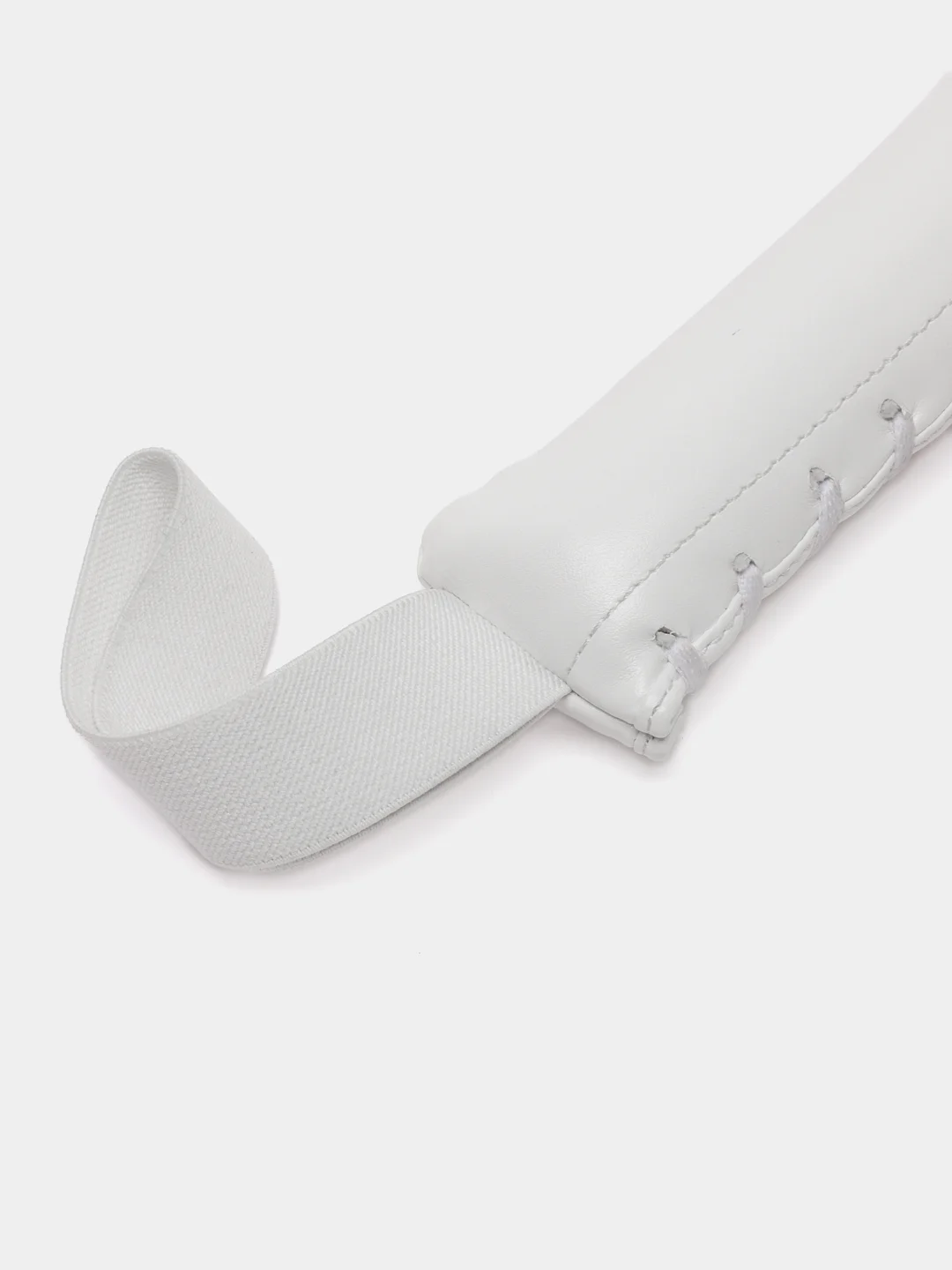 Белый лапы - ракетки FR leather paddles для тренировки ударов и защит