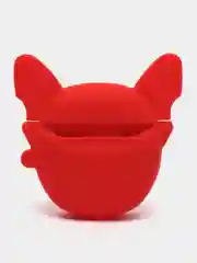 Золотой силиконовый чехол для Airpods 1/2