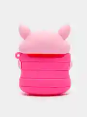 Синий меланж силиконовый чехол для Airpods 1/2