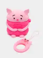 Синий меланж силиконовый чехол для Airpods 1/2