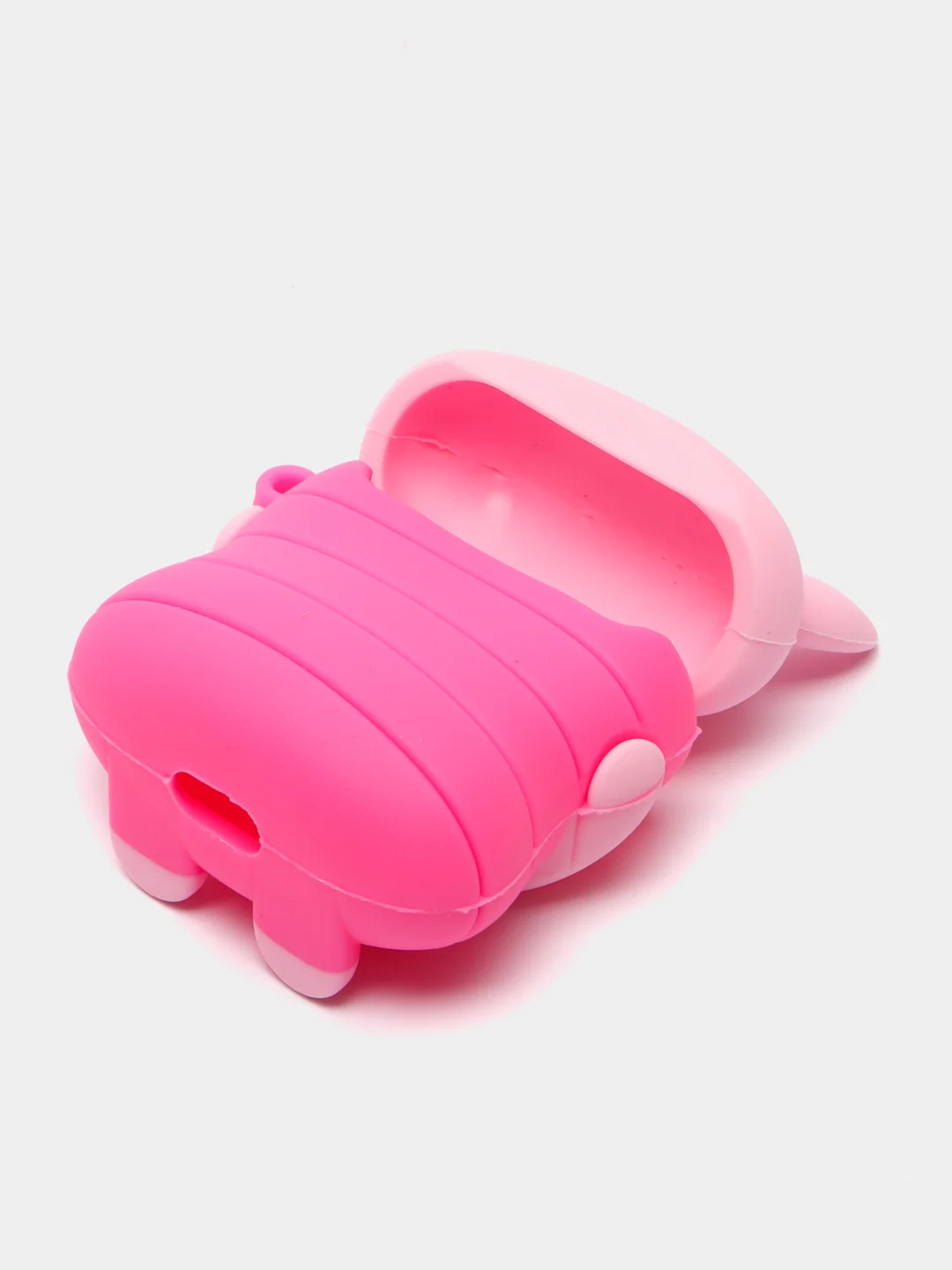 Синий меланж силиконовый чехол для Airpods 1/2
