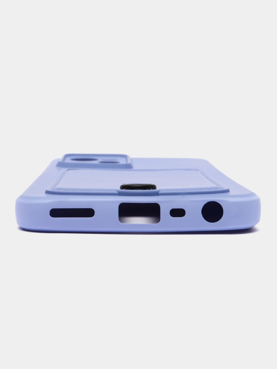 Аметистовый чехол силиконовый для Realme C35,  Реалми С35, прозрачный