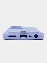 Аметистовый чехол силиконовый для Realme C35,  Реалми С35, прозрачный