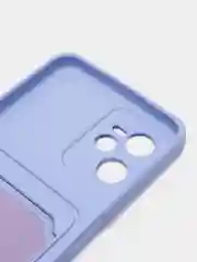 Аметистовый чехол силиконовый для Realme C35,  Реалми С35, прозрачный