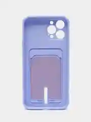 Аметистовый чехол для iPhone 12 Pro Max силиконовый, Айфон Про Макс