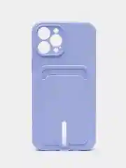 Аметистовый чехол для iPhone 12 Pro Max силиконовый, Айфон Про Макс