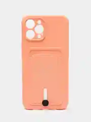 Пудровый чехол для iPhone 12 Pro Max силиконовый, Айфон Про Макс