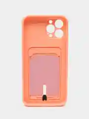 Пудровый чехол для iPhone 12 Pro Max силиконовый, Айфон Про Макс