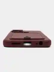Тёмно-бордовый силиконовый чехол для Infinix Smart 6 Plus (Инфиникс смарт 6 плюс)
