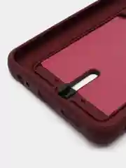 Тёмно-бордовый силиконовый чехол для Infinix Smart 6 Plus (Инфиникс смарт 6 плюс)