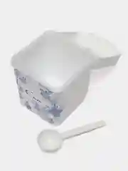 Голубой набор для хранения сыпучих продуктов, на подставке 1,2 л, контейнер для соли, сахара, чая