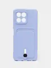 Аметистовый силиконовый чехол для Huawei Honor X6/ X8 5G, Хонор X6/ X8 5 Джи, защита камеры