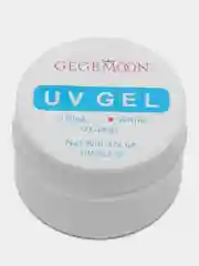 Белый уф гель для наращивания и укрепления ногтей "GEGEMOON" 3 ЦВЕТА, 15 гр