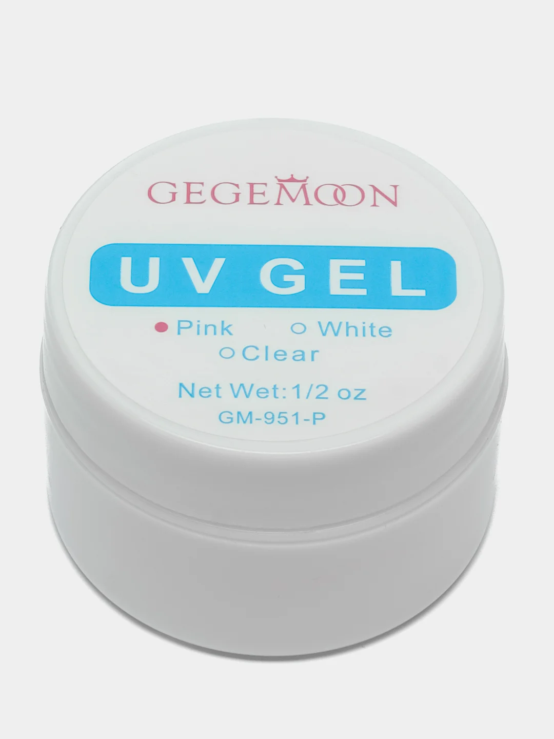 Конфетный уф гель для наращивания и укрепления ногтей "GEGEMOON" 3 ЦВЕТА, 15 гр