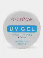 Прозрачный уф гель для наращивания и укрепления ногтей "GEGEMOON" 3 ЦВЕТА, 15 гр