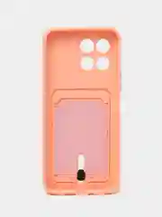 Пастельно-коралловый силиконовый чехол для Huawei Honor X6/ X8 5G, Хонор X6/ X8 5 Джи, защита камеры